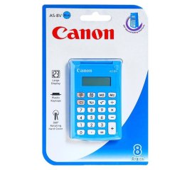Canon AS-8 calcolatrice Tasca Calcolatrice di base Blu