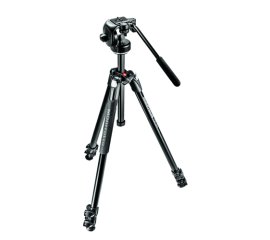 Manfrotto 290 XTRA Kit treppiede Fotocamere digitali/film 3 gamba/gambe Nero