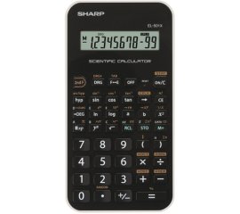 Sharp EL501XB-WH - BIANCA calcolatrice Tasca Calcolatrice con stampa Nero, Bianco