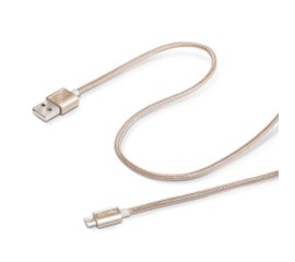 Celly 1.0M USB - Micro USB M/M cavo USB 1 m USB A Micro-USB B Oro