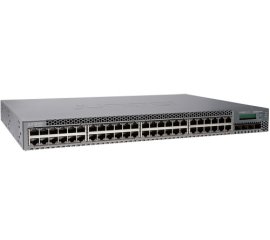 Juniper EX4300-48P switch di rete Gestito Gigabit Ethernet (10/100/1000) Supporto Power over Ethernet (PoE) 1U Grigio