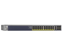 NETGEAR M4100-26G-POE Gestito L2+ Gigabit Ethernet (10/100/1000) Supporto Power over Ethernet (PoE) 1U Grigio