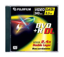 Fujifilm DVD+R Double Layer 8,5 GB DVD+R DL 10 pz