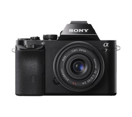 Sony Alpha 7K, fotocamera mirrorless con obiettivo 28-70 mm, attacco E, sensore full-frame, 24.3 MP