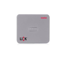 Imation Link Power Drive 16GB Polimeri di litio (LiPo) 3000 mAh Argento, Bianco