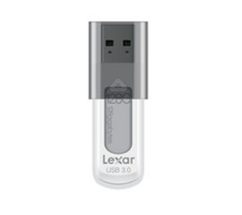 Lexar JumpDrive S55 128GB unità flash USB USB tipo A 3.2 Gen 1 (3.1 Gen 1) Nero, Bianco