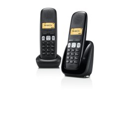 Gigaset A250 Duo Telefono DECT Nero