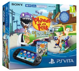 Sony Ps Vita 2016 + Phneas Ferb console da gioco portatile 12,7 cm (5") 1 GB Touch screen Wi-Fi Nero