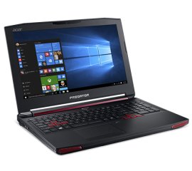Acer Predator 15 G9-591-70ZU Computer portatile 39,6 cm (15.6") Full HD Intel® Core™ i7 i7-6700HQ 8 GB DDR4-SDRAM 1 TB HDD NVIDIA® GeForce® GTX 970M Windows 10 Home Nero, Rosso