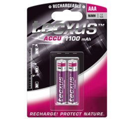 Tecxus 23739 batteria per uso domestico Mini Stilo AAA Nichel-Metallo Idruro (NiMH)