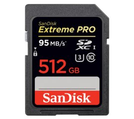 SanDisk Extreme Pro 512 GB SDXC UHS-I Classe 10