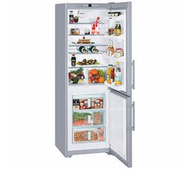 Liebherr CPesf 3523 Comfort frigorifero con congelatore Libera installazione 321 L Acciaio inossidabile