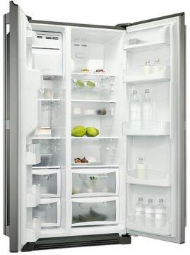 Electrolux ENL60710S frigorifero side-by-side Libera installazione 531 L Acciaio inossidabile