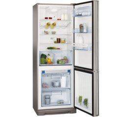 AEG S94400CTM0 frigorifero con congelatore Libera installazione 407 L Stainless steel