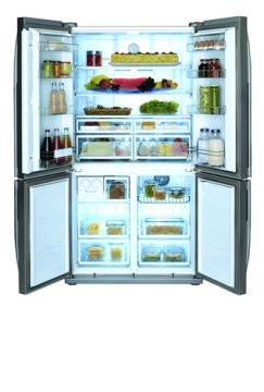 Beko GNE 114612 FX frigorifero side-by-side Libera installazione 610 L Acciaio inossidabile