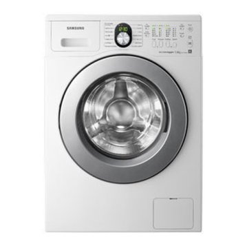 Samsung WF1702WSV lavatrice Caricamento frontale 7 kg 1200 Giri/min Cromo, Bianco