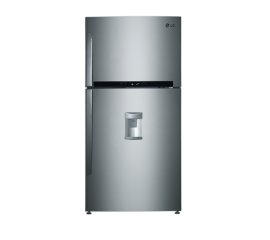 LG GT9176PVBW frigorifero con congelatore Libera installazione 570 L Platino, Stainless steel