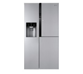 LG GS 9366 NECZ frigorifero side-by-side Libera installazione 614 L Acciaio inossidabile