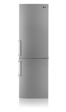 LG GB5237PVGW frigorifero con congelatore Libera installazione 335 L Grigio, Platino