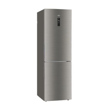 Haier C2FE836CXJ frigorifero con congelatore Libera installazione 355 L Stainless steel
