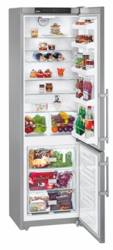 Liebherr CNPesf 4013 Comfort NoFrost frigorifero con congelatore Da incasso 370 L Argento