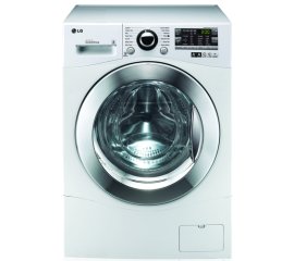 LG F14A8FDA lavatrice Caricamento frontale 9 kg 1400 Giri/min Argento, Bianco