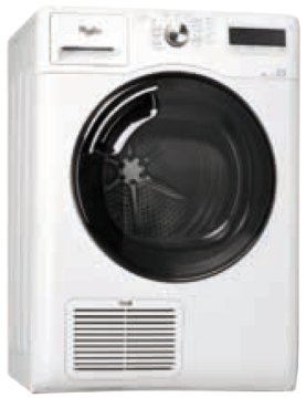 Whirlpool AZA-HP 8140W asciugatrice Libera installazione Caricamento frontale 8 kg A+ Bianco