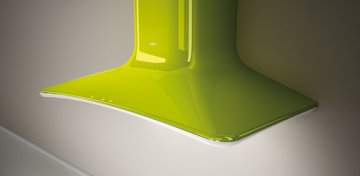 Elica Sweet Green/F/85 Cappa aspirante a parete Verde 500 m³/h