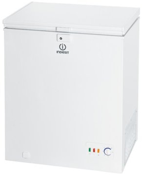Indesit OF 1A 100 congelatore Congelatore a pozzo Libera installazione 100 L Bianco