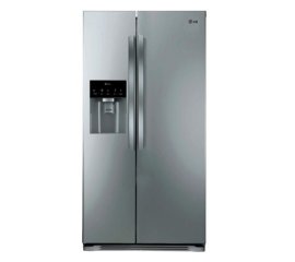 LG GSL325PZCV frigorifero side-by-side Libera installazione 498 L Grigio, Acciaio inox