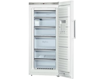 Bosch GSN51AW41 congelatore Congelatore verticale Libera installazione 286 L Acciaio inossidabile, Bianco