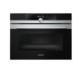Siemens CB634GBS1 forno 47 L A+ Nero, Stainless steel