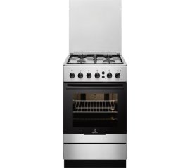 Electrolux RKG20161OX Cucina Gas Nero, Stainless steel A
