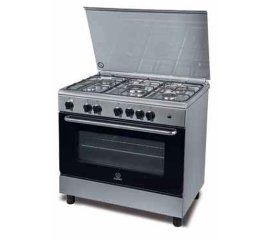 Indesit I95T1F(K)/I cucina Gas Stainless steel B