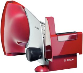 Bosch MAS62R1N affettatrice Elettrico 110 W Rosso Alluminio, Plastica