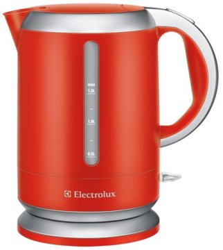Electrolux EEWA3130RE bollitore elettrico 1,5 L 2200 W Arancione, Rosso