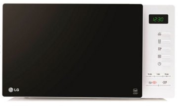 LG MH6354JAS forno a microonde Superficie piana Microonde con grill 23 L 800 W Nero, Bianco