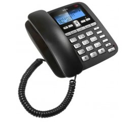 AEG Voxtel C110 Telefono analogico Identificatore di chiamata Nero, Argento
