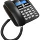 AEG Voxtel C110 Telefono analogico Identificatore di chiamata Nero, Argento 2