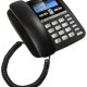 AEG Voxtel C115 Telefono analogico Identificatore di chiamata Nero, Argento 2