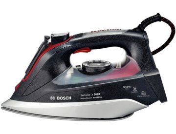 Bosch TDI903231A ferro da stiro Ferro a vapore 3200 W Nero, Rosso