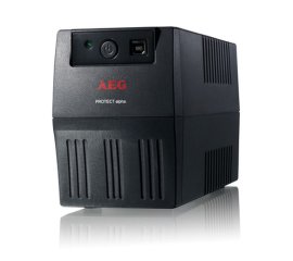 AEG Protect alpha 600 gruppo di continuità (UPS) 0,6 kVA 360 W 4 presa(e) AC