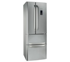Hotpoint E4DG AAA X MTZ frigorifero side-by-side Libera installazione 425 L Acciaio inossidabile