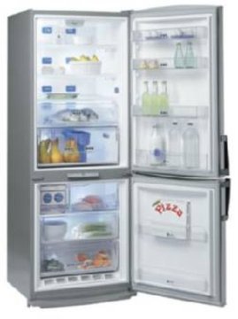 Whirlpool ARC 8140/1 IX frigorifero con congelatore Libera installazione 425 L Argento