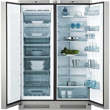AEG SANTO 75578 KG3 frigorifero side-by-side Libera installazione Stainless steel