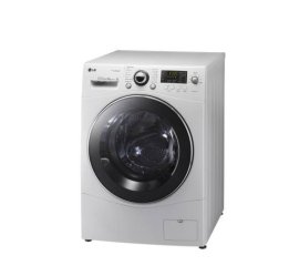 LG F1480TDSP lavatrice Caricamento frontale 8 kg 1400 Giri/min Nero, Bianco