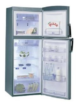 Whirlpool ARC 4100/IX frigorifero con congelatore Libera installazione 286 L Grigio