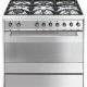 Smeg C9GVXBE cucina Electric,Gas Gas Stainless steel 2