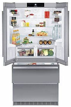Liebherr CBNes 6256-20 PremiumPlus frigorifero side-by-side Libera installazione 480 L Stainless steel