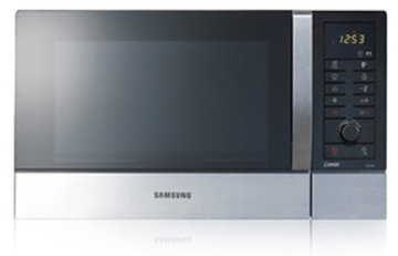 Samsung CE107MST-3 forno a microonde Superficie piana 28 L 900 W Nero, Acciaio inossidabile
